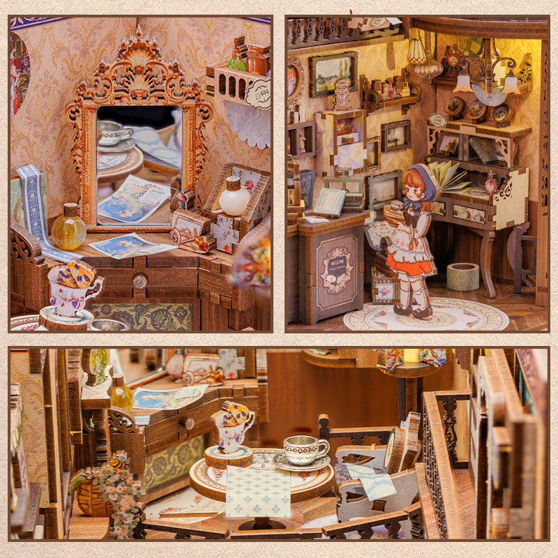 Cutebee Book Nook Kit/Grandpa's Antique Shop 