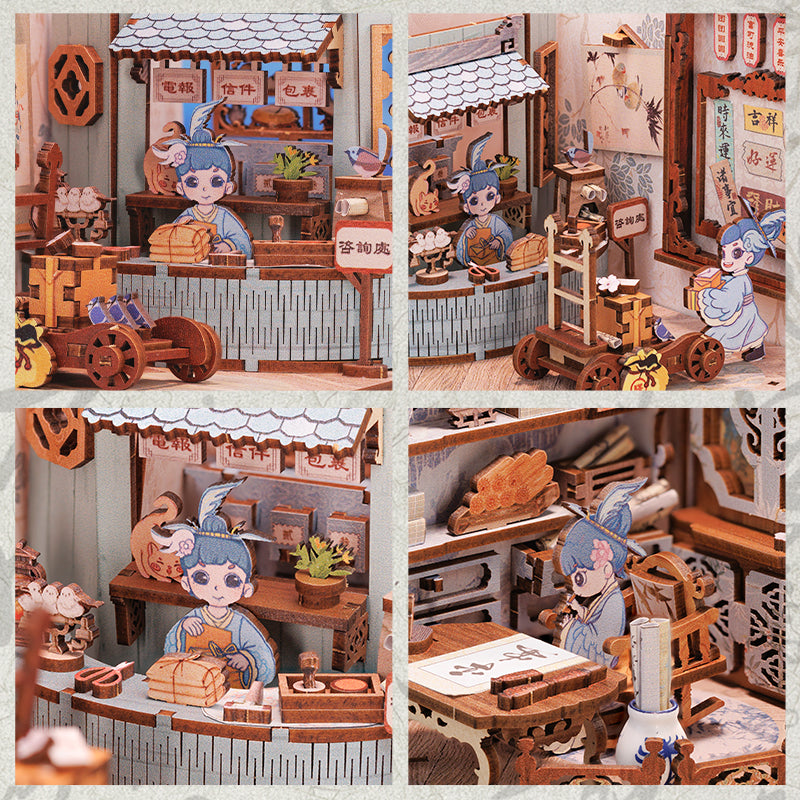 Cutebee Book Nook Kit/Azur Phoenix Lodge