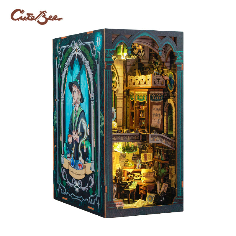 Cutebee Book Nook Kit/Dark Common Room 