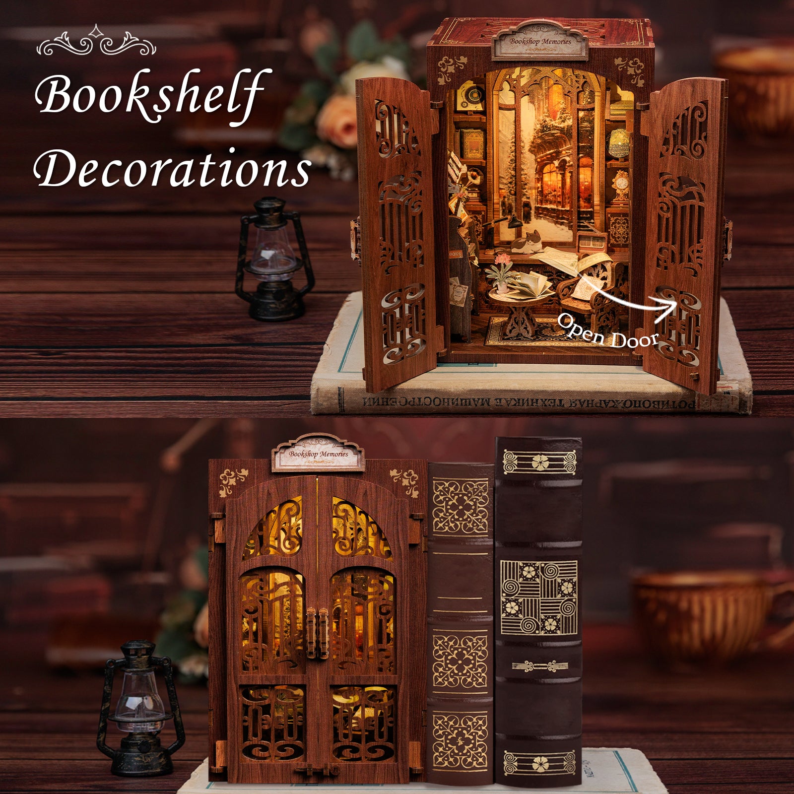 Cutebee Book Nook Kit/Book Nook Memories 